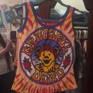 vintage rare NWOT tie dye shirt dancing bear